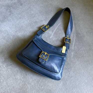 Vintage coach navy shoulder - Gem
