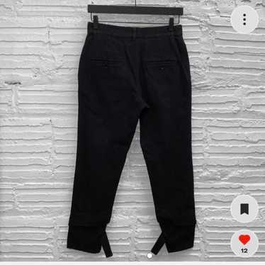 Yohji Yamamoto +NOIR パンツ 2007SS タグ付き yohji yamamoto +noir シルク ジャガードパンツ