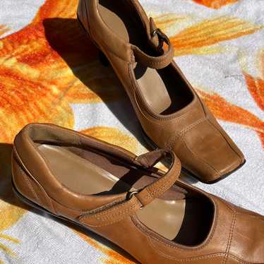 靴 S/S2000 Miu Miu Strap Leather Heels 37 S/S2000 Miu Miu Strap Leather Heels 37（Stiletto Leather