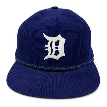 Vintage Detroit Tigers 1990s Logo 7 Adjustable Snapback Cap