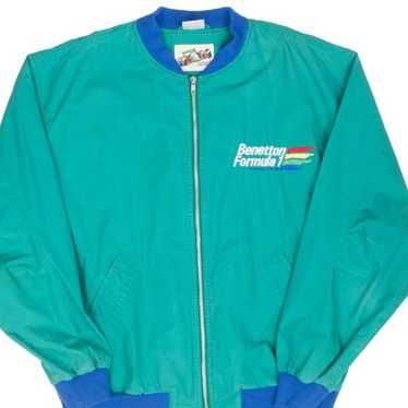 Vintage NASCAR - Benetton Formula 1 Racing Team Jacket 1990s