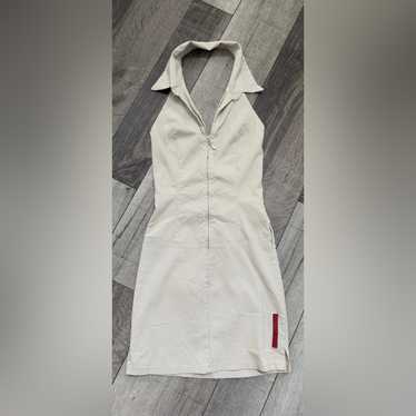 PRADA フリースジャケット Sサイズ 黒　プラダスポーツ　ハーフジップ ブラック Re-Nylon クロップド ブルゾンジャケット | PRADA