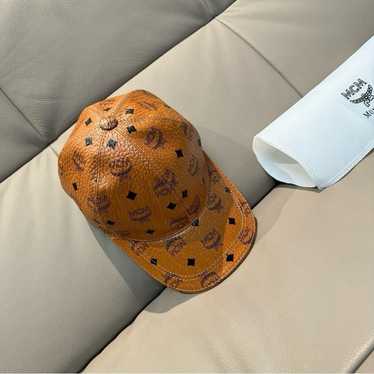 キャップ Mcm Embroidered Polyester Blend Baseball Cap Mcm logo cap - Gem