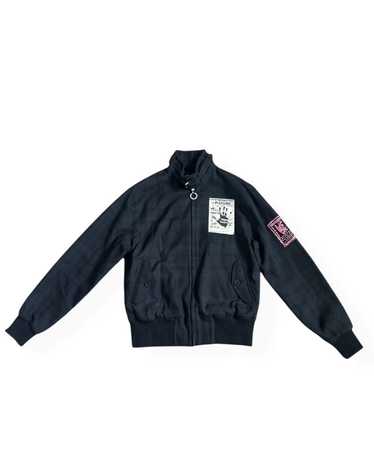 Fred Perry Raf Simons x Fred Perry Printed Flight Jacket
