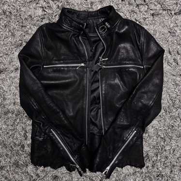 14th Addiction Cross Zip Leather Jacket – Paroxa Studios