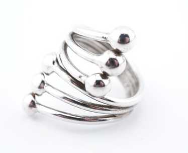 Vintage Mexican Sterling Silver 925 Band Ring, Fully Marked
