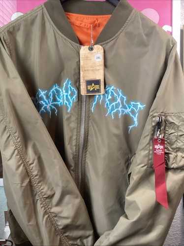 ジャケット・アウター Travis Scott Alpha Industries Jacket XL Travis Scott X Alpha Industries Sicko Mode Bomber Jacket