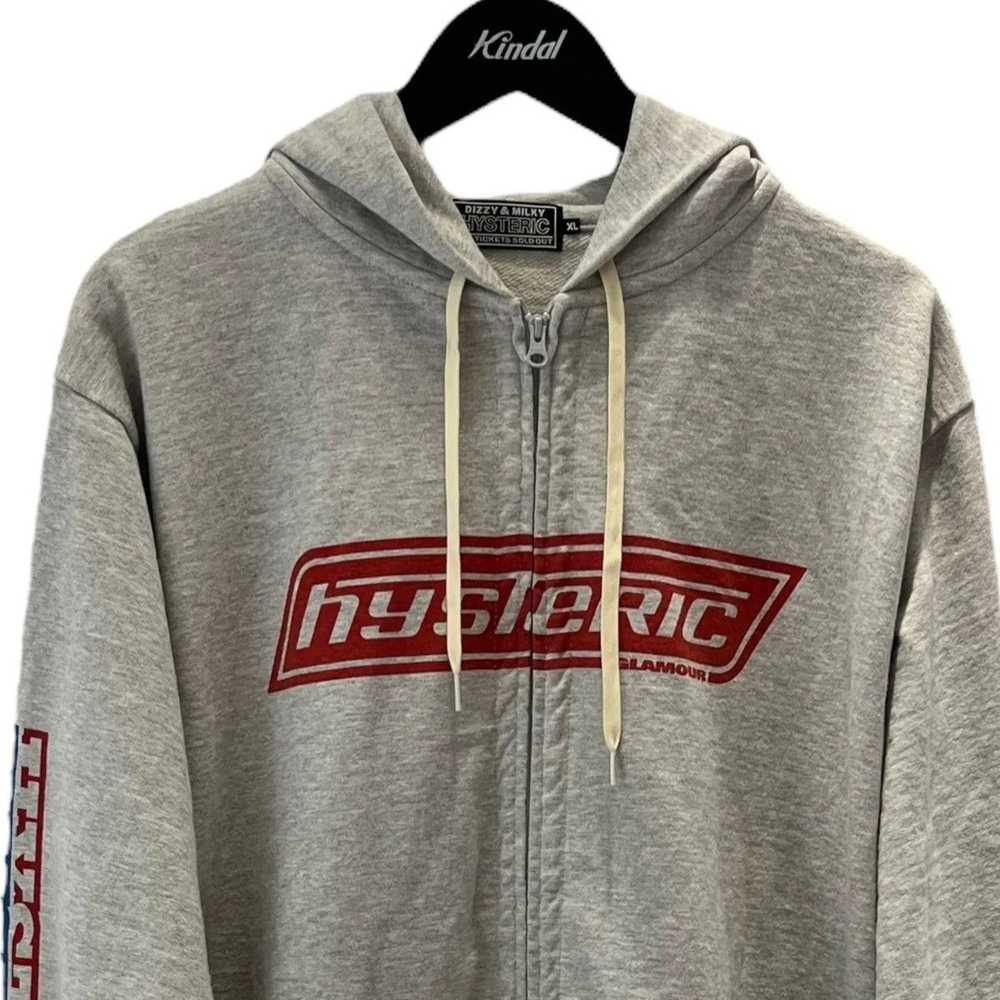 トップス hysteric glamour fade design zip hoodie Women's Hysteric Glamour Guitar Girl Zip Hoodie Size One