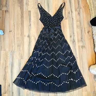 Bcbg maxazria black polka - Gem