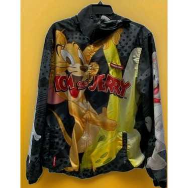USED】90'S-00'S ALPHANUMERIC NYLON JACKET | KON