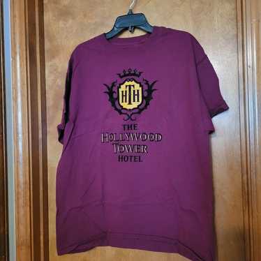 USA製 Disney tower of terror 肉厚 パーカー XL メンズ