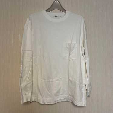 トップス 90s OLD UNIQLO Cotton Cut and sew. Uniqlo Shirt Womens XS Brown Striped Button Up Long Sleeve
