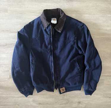Vintage Carhartt Santa Fe Jacket “Dark Teal” J14 DTL | eBay