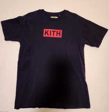 kith boxlogo Tシャツ　XL Kith x Columbia Landscape Box Logo Tee S/S T-Shirt Stadium