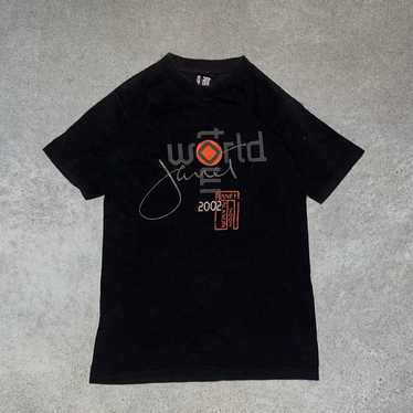 ジャネット・ジャクソン WORLD TOUR 2001 Tシャツ 黒 M/L 希少