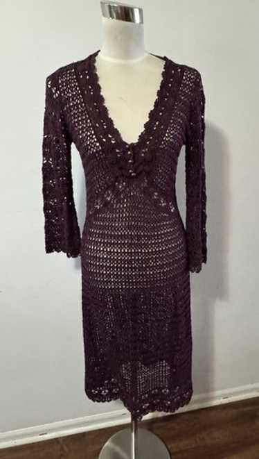 関送込【KAREN MILLEN】ステッチディテールニットミディドレス2 Petite Crystal Embellished Cut Out Woven Maxi Dress | Karen
