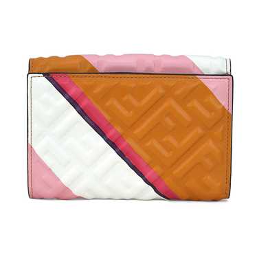 【FENDI】PEEKABOO MICRO WALLET Peekaboo Micro Trifold Cuoio Romano leather Beige | Fendi