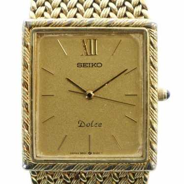 SEIKO セイコー DOLCE ドルチェ スクエア ゴールド 1303 SEIKO DOLCE Square Gold 1303 - Gem