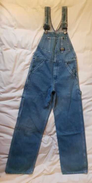 1970s Oshkosh B′gosh DENIM PAINTER PANTS VINTAGE 60s 70s Oshkosh B'gosh Denim Carpenter Jeans Youth
