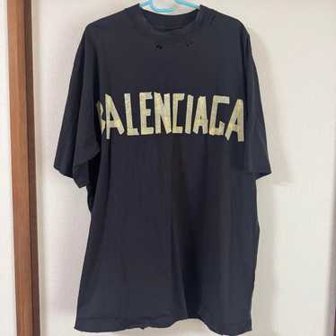New Tape Type T-shirt Medium Fit in Black | Balenciaga US