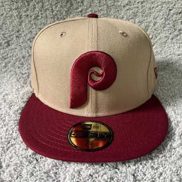 New Era 59FIFTY フィリーズ 7 1/8 バーガンディ