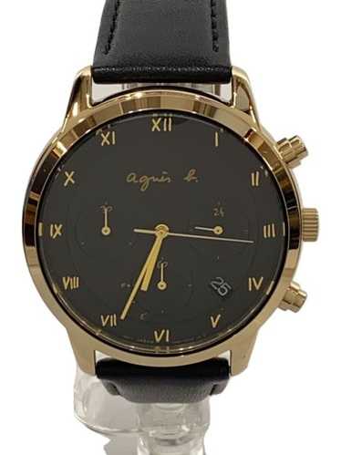 アクセサリー agnes b. watch bracelet black archive men's special Cinéma black watch