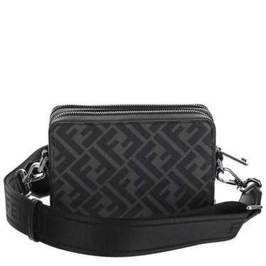 FENDI CAMERA CASE MEDIUM ブラック/グレー Fendi camera case - Gem