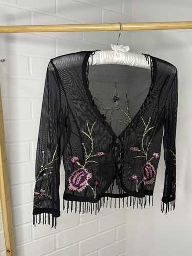Karen millen vintage embroidered - Gem