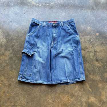 vintage y2k guess baggy jorts バギーショーツ Y2k baggy guess jorts - Gem