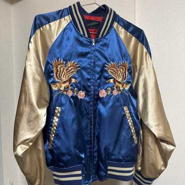 Hoshihime スカジャン！渚猛虎！ LL-size！NAVY/RED！ Hoshihime スカジャン！渚猛虎！ LL-size！NAVY/RED！