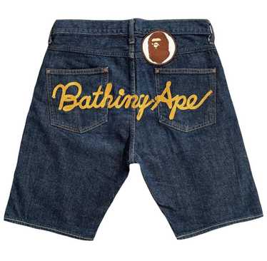 Bape bape denim shorts - Gem