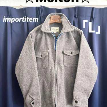Wool melton jacket - Gem