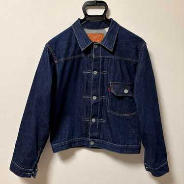 極美品 USA製 リーバイス LVC 1st 506XX デニムジャケット 濃紺