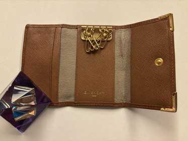 小物 Givenchy - Vintage Leather Key Wallet Vintage Givenchy Leather key Holder black ref.2319249 - Joli
