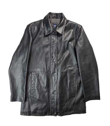 Vintage leather bomber gap jacket - Gem