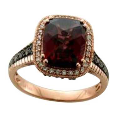 Le Vian Ring Featuring Raspberry Rhodolite Chocol… - image 1