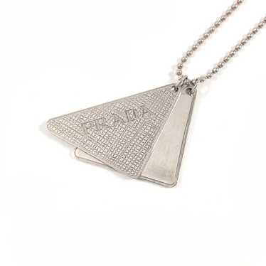 ネックレス・ペンダント PRADA NECKLACE (1IC1912HHW F04KK) Prada pendant necklace - Gem
