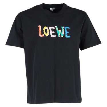 LOEWE シグネチャー ストレート コットン Tシャツ 半袖 ロゴ レギュラーフィット Tシャツ（コットン） ホワイト - LOEWE