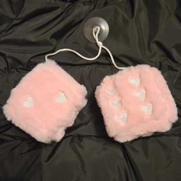 STUSSY FUZZY DICE KEYCHAIN ピンク Stussy Fuzzy Dice Keychain Pink | eBay