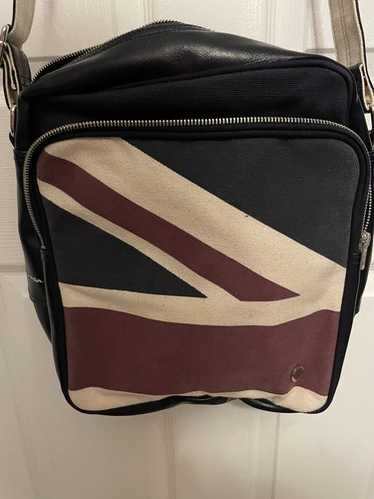 バッグ 00s PPFM body bag Union Jack leather Union Jack Leather Cross Body Bag Unisex Laptop Satchel