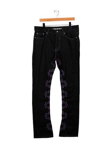 パンツ LOSTSHDWS LOGO JEANS 今日WTO】LOSTSHDWS LOGO JEANS デニムロングパンツ-LO31 - メルカリ