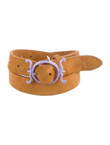 KAPITAL ベルト Kapital Oiled Leather Studded Disco Buckle Belt | COJP Gallery