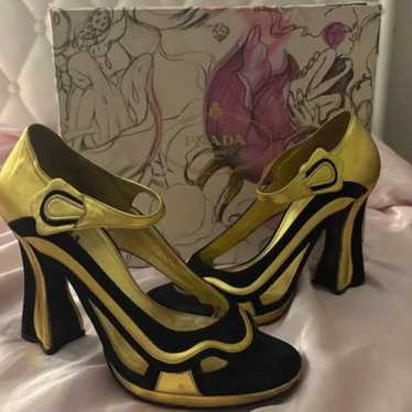 Prada heels yellow and - Gem