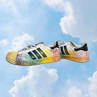 日本未入荷かわいい!adidas Women's Superstar \"Paint Splatter\" adidas Originals Superstar Paint-Splatter 