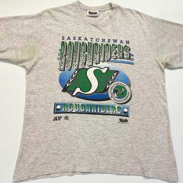 90s’VINTAGE SASKATCHEWAN ROUGHRIDERSマフラー Vintage 1990s 1980s Saskatchewan Roughriders Mesh CFL
