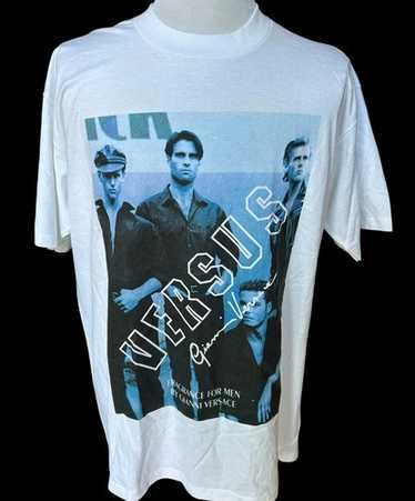 90s VERSUSプロモフォトTシャツVERSACE Bruce Weber