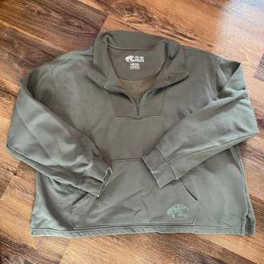 Bass Pro Shops Gore Tex Jacket Mens Medium Green Water