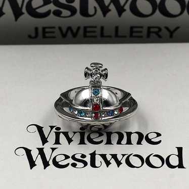 Vivienne Westwood Cerces Triple Interlinked Ring / Sterling