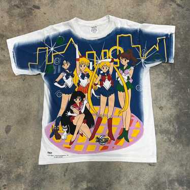 sailor moon aop vintage shirt - Gem