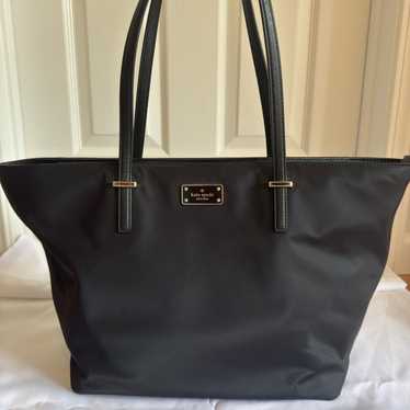 トートバッグ Kate Spade Margareta Sawyer Street Leather Tote Bag Kate Spade Margareta Sawyer Street Tote Indigo #WKRU3867